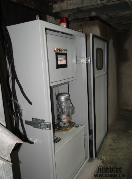 熱電廠石灰石磨機開式齒輪潤滑系統